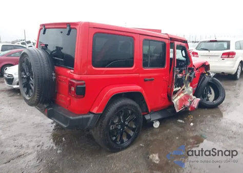 2023 Jeep Wrangler 4Xe Sahara 4X4 from USA, damaged, VIN 1C4JJXP6XPW583415